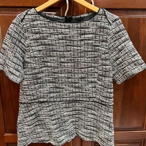 ANN TAYLOR // PEPLUM TOP